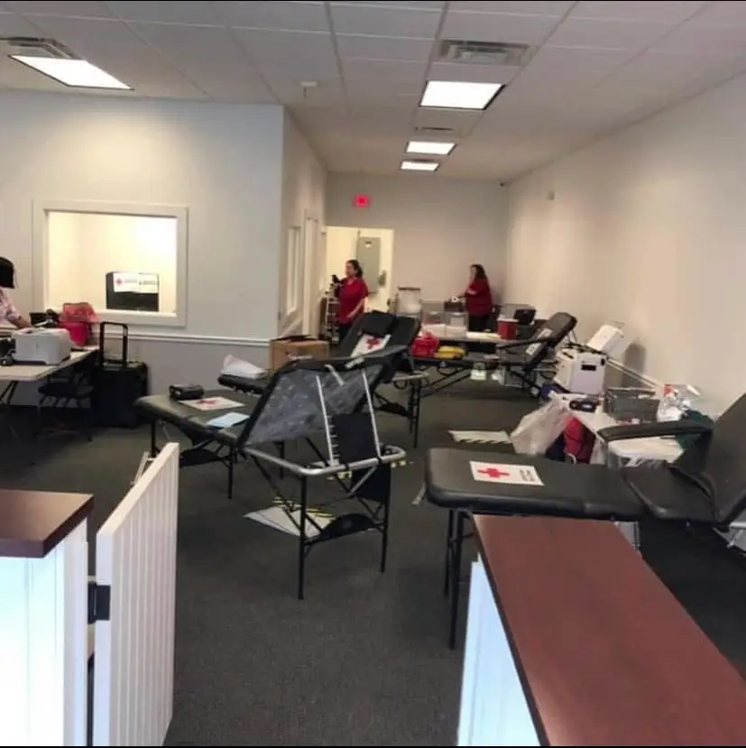 Blood donation center